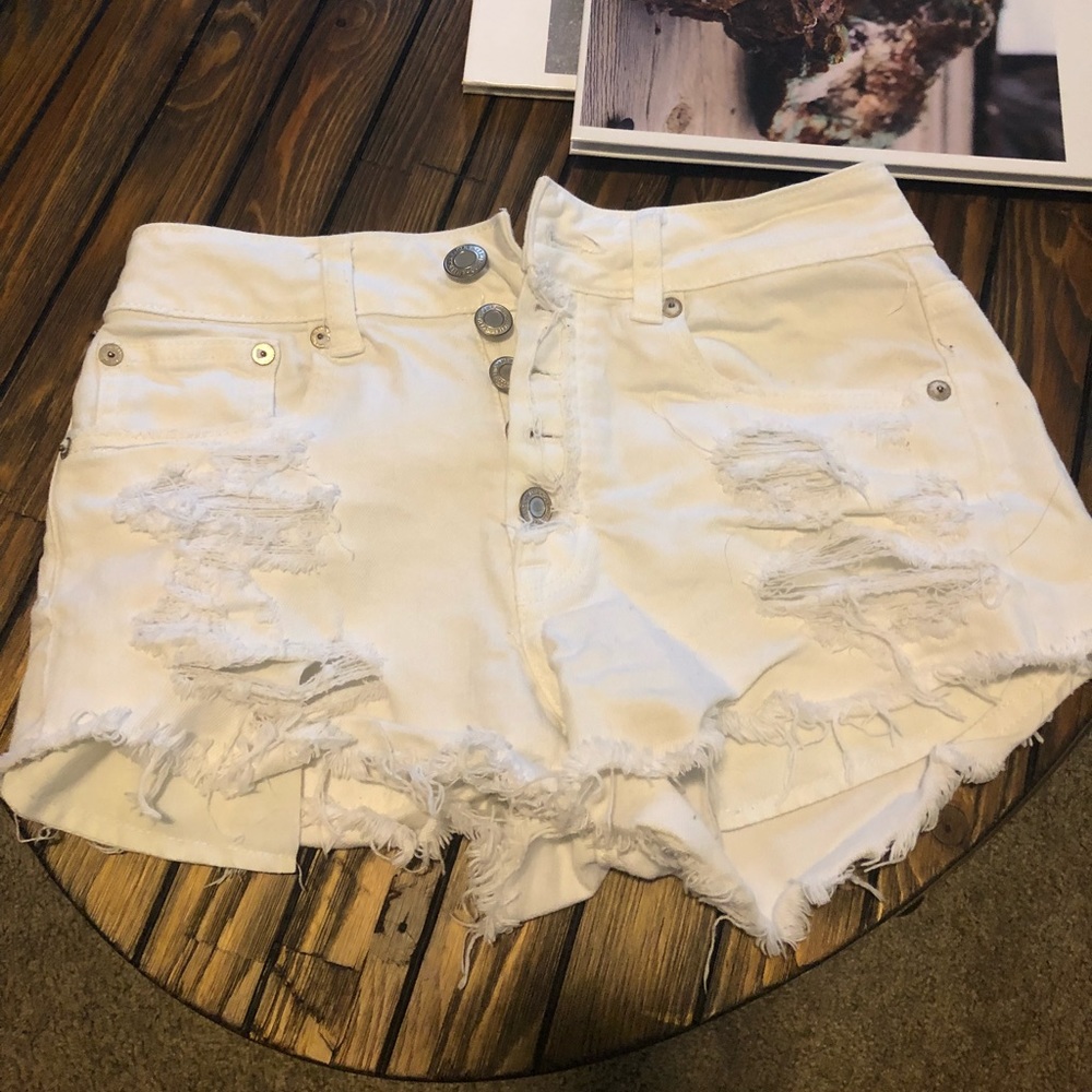 American eagle high waisted shorts